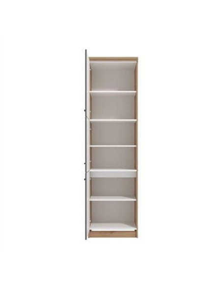 Hudson Grey And Oak Effect Tall 60cm 3 Door Kitchen Larder Unit Pantry Cupboard, 3271 - pic 114906 | FastDaddyshop