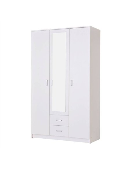 Kano White 3 Door Wardrobe, 3047 - pic 114925 | FastDaddyshop