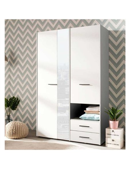 Limone White 3 Door Wardrobe, 3041 - pic 114932 | FastDaddyshop