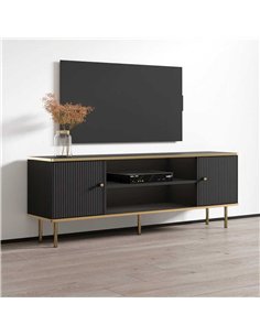 Maison Black And Gold TV Unit, 3148 2