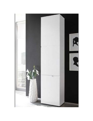 Santino Bookcase White Gloss 3 Doors S13, 2621