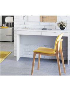 Santino White Gloss 2 Drawer Dressing Table S31, 2712 2