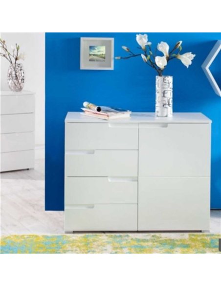 Santino White Narrow Sideboard S5, 2618 - pic 115022 | FastDaddyshop