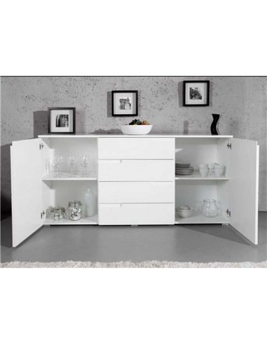 Santino White Wide Sideboard S8, 2616