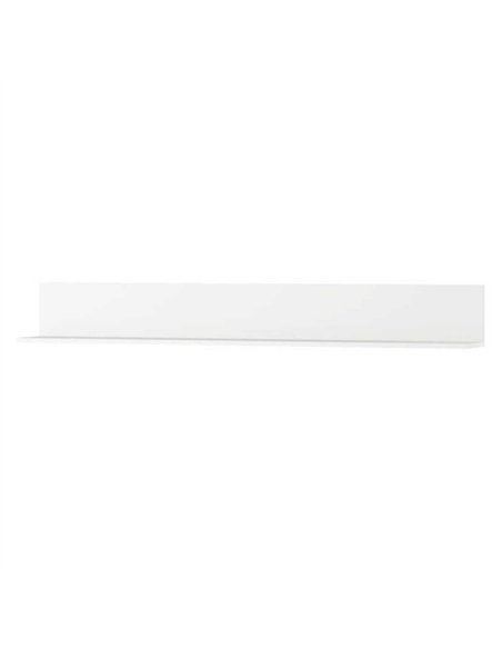 Santino White Gloss Long Floating Wall Shelf S24, 2939 - pic 115037 | FastDaddyshop