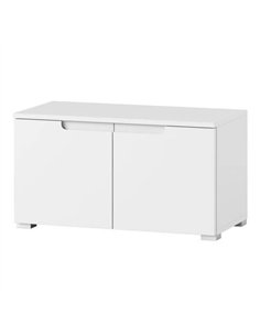 Santino White Hallway Storage Cupboard, 2948