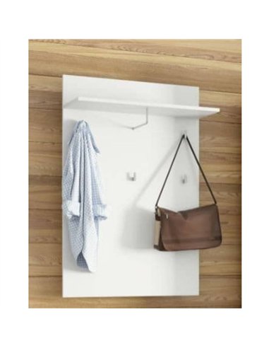 Santino White Hallway Coat Rack 8446, S20