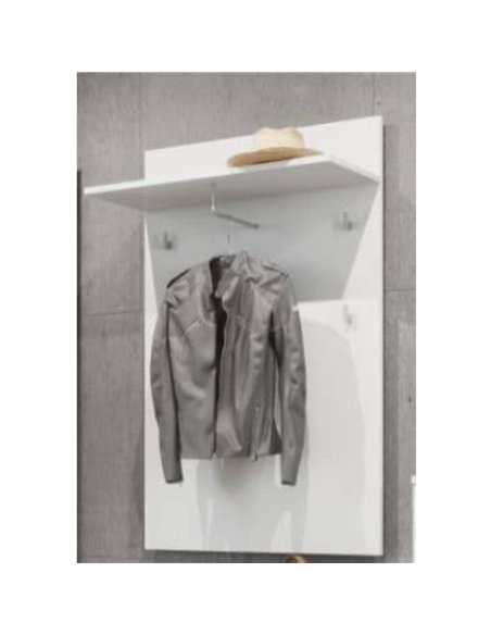 Santino White Hallway Coat Rack 8446, S20 - pic 115078 | FastDaddyshop