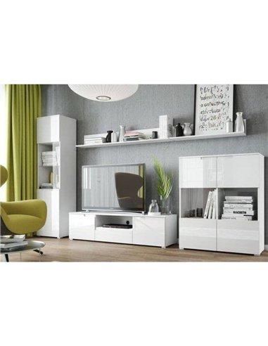 Santino White Display cabinet 8444, S27