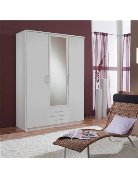 Venice Alpine White 3d 2drw Wardrobe, 2392 - pic 115095 | FastDaddyshop