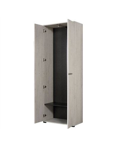 Lucerne Oak Narrow Wardrobe, 3057