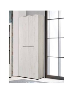 Lucerne Oak Narrow Wardrobe, 3057 2