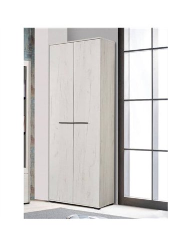 Lucerne Oak Narrow Wardrobe, 3057