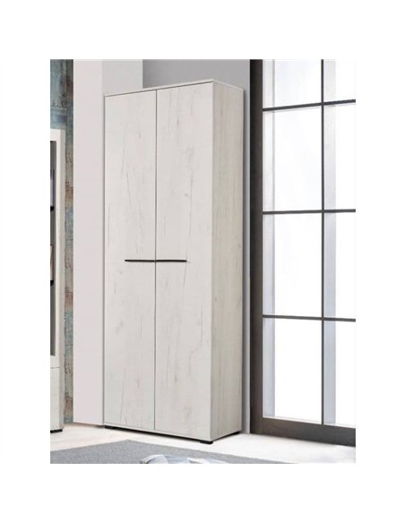 Lucerne Oak Narrow Wardrobe, 3057 - pic 115143 | FastDaddyshop
