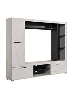 Lucerne Oak Entertainment Unit, 3058