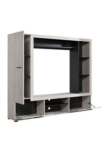 Lucerne Oak Entertainment Unit, 3058