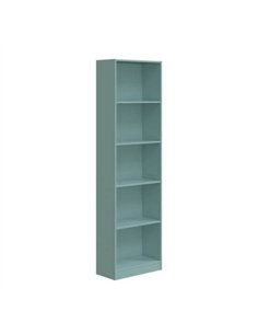 Mila Aqua Green Tall Bookcase, 3252