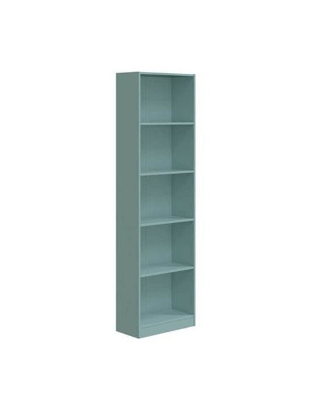 Mila Aqua Green Tall Bookcase, 3252 - pic 115231 | FastDaddyshop