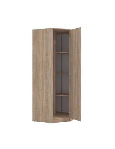 Miami Sonoma Oak Effect Corner Wardrobe, 3124 - pic 115239 | FastDaddyshop
