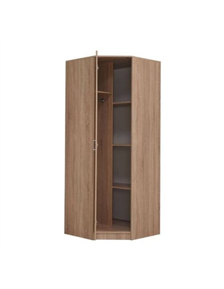 Miami Sonoma Oak Effect Corner Wardrobe, 3124 - pic 115240 | FastDaddyshop