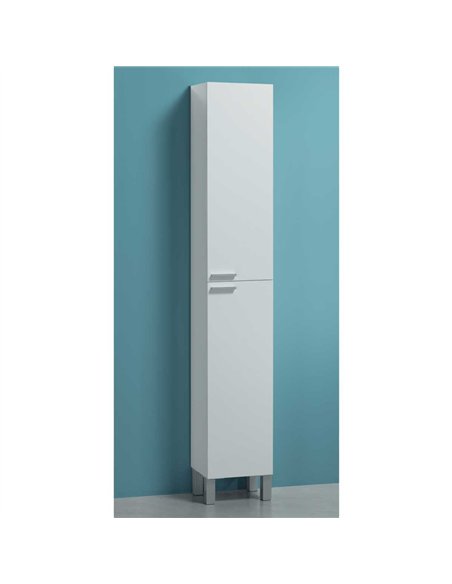 Milano Tall Bathroom Cupboard White, 2480 - pic 115247 | FastDaddyshop