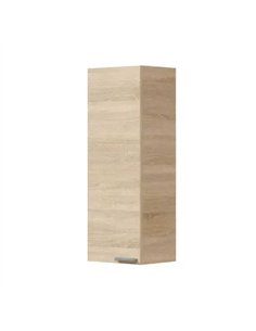 Milano Oak Effect 1 Door Small Wall Mounted Floating Bathroom Storage Cupboard, 305270BO 2