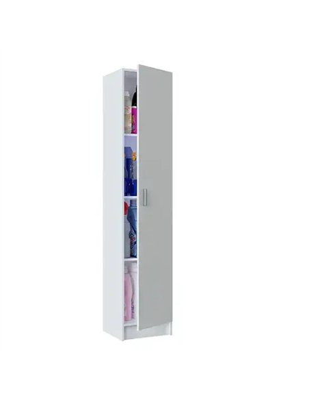 Multi Purpose White Narrow Cupboard, 2473 - pic 115275 | FastDaddyshop