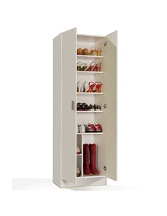 Multi Purpose White Wide Cupboard, 2472