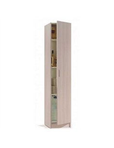 Multi Tall Narrow Oak Cupboard, 2474 2