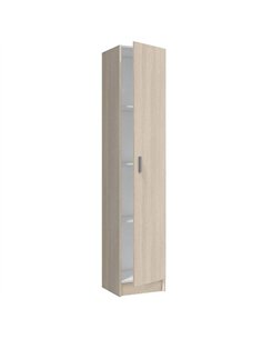 Multi Tall Narrow Oak Cupboard, 2474
