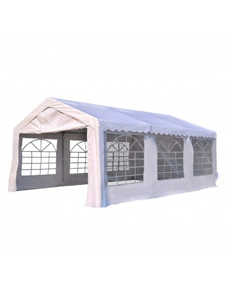 Outsunny Gazebo, Steel Frame, Water Resistant, size 6x4 m, Whtie - pic 11532 | FastDaddyshop