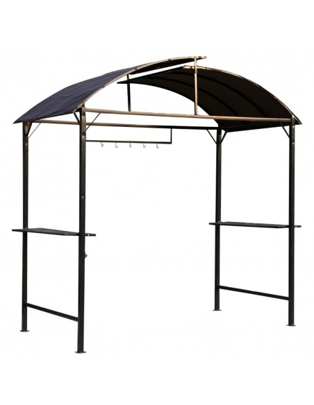 Outsunny Metal Gazebo Marquee, Coffee - pic 11537 | FastDaddyshop