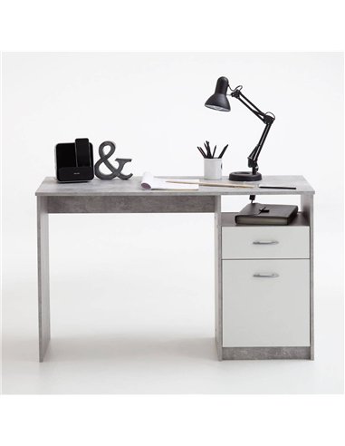 Rami Grey and White Desk, 2978