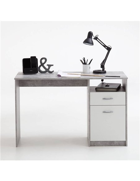 Rami Grey and White Desk, 2978 - pic 115389 | FastDaddyshop