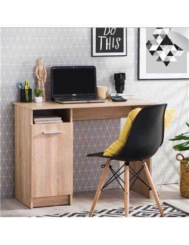 Reygo Sonoma Oak Home Office Computer Desk, 3034