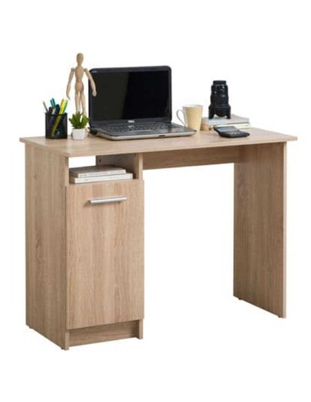 Reygo Sonoma Oak Home Office Computer Desk, 3034 - pic 115395 | FastDaddyshop