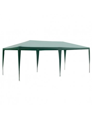 Outsunny 6x3 m Gazebo Marquee Outdoor Patio Canopy Shelter with Windows and Side Panels, Green