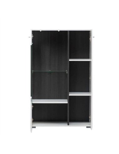 Royce White Short Display Cabinet, 3063