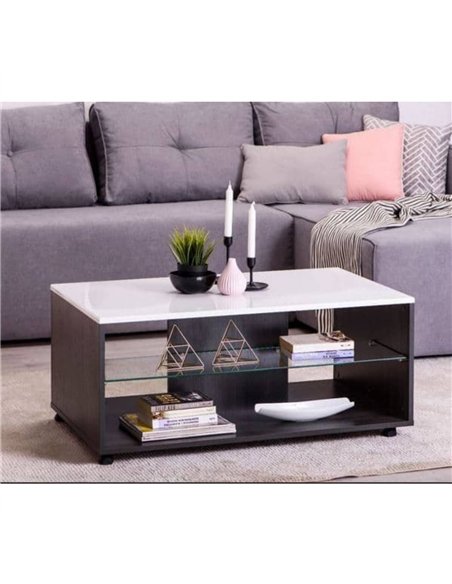 Royce White Coffee Table, 3065 - pic 115439 | FastDaddyshop