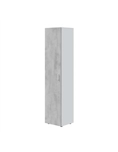 Ruben Narrow Grey & White 1 Door Universal Utility Storage Cupboard, 3245