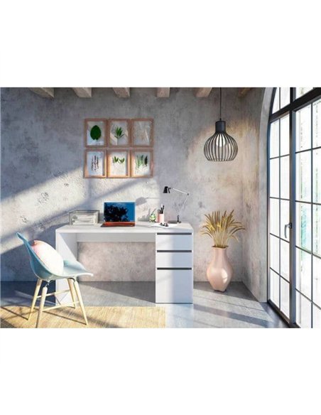 Sacramento Artic White Office Desk with Cupboard and Drawers, 3290 - pic 115447 | FastDaddyshop