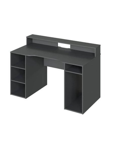 Sega Dark Grey Gaming Desk With Hutch, 3079 - pic 115474 | FastDaddyshop