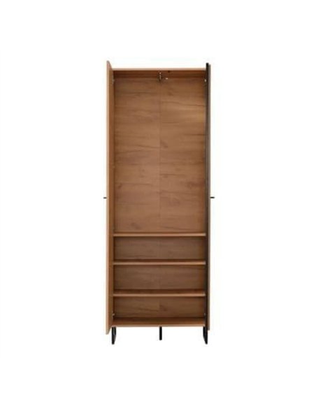 Sorrento Oak Effect Tall Slim 2 Door Wardrobe, 3125 - pic 115481 | FastDaddyshop