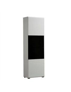 Terrento White Tall Display Cabinet, 3054