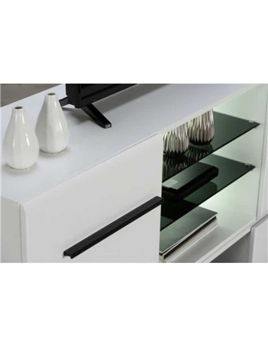 Terrento White Large Tv Cabinet, 3055