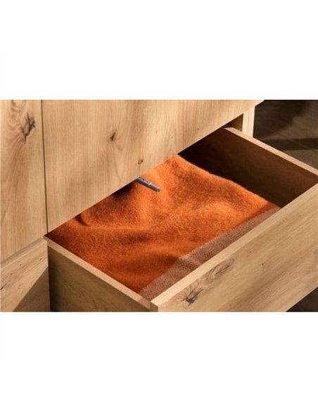 Texas Artisan Oak Effect 2 Door 2 Drawer Double Wardrobe, 3287 - pic 115524 | FastDaddyshop
