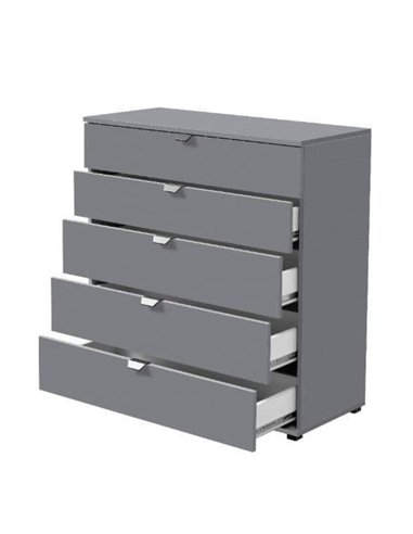 Valentina Grey Chest of Drawers, 3056