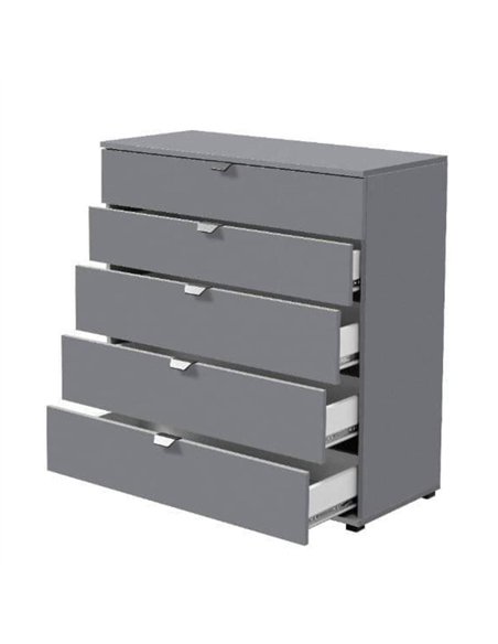 Valentina Grey Chest of Drawers, 3056 - pic 115564 | FastDaddyshop