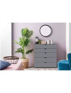 Valentina Grey Chest of Drawers, 3056 2