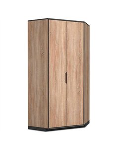 Vant Oak Effect 2 Door Corner Wardrobe, 2677